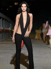 Paisley Bodycon Jumpsuit