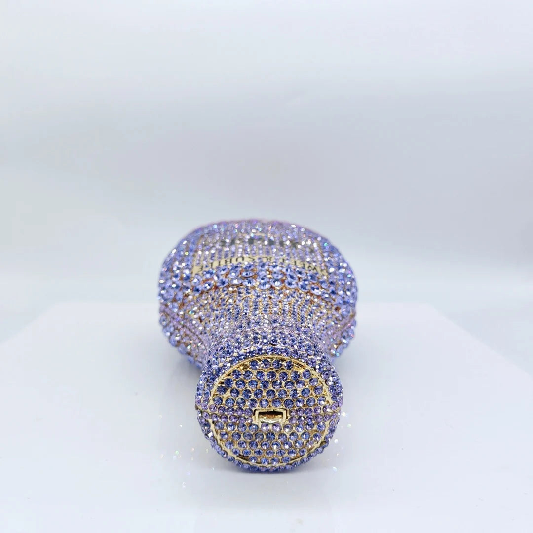 Cheers Crystal Clutch Purse