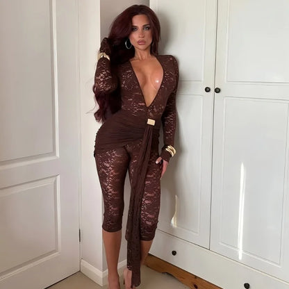Jana Mesh Jumpsuit