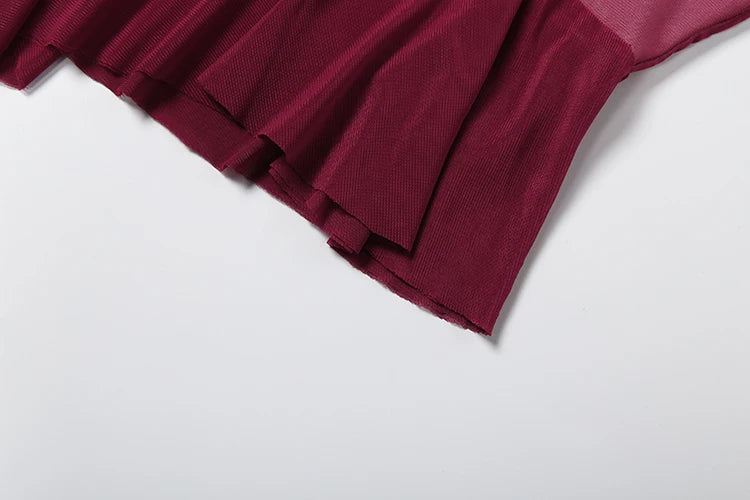 Lauren Ruffle Hem Dress