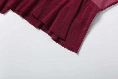 Lauren Ruffle Hem Dress
