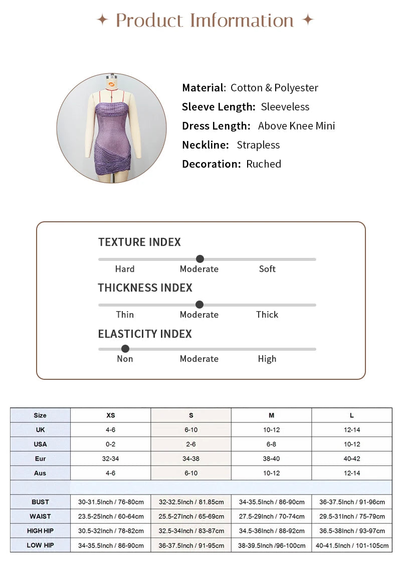 Sparkle Lavender Sequin Mini Dress