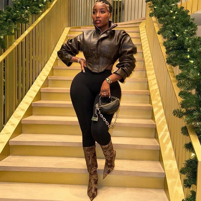 Betti Vintage Leather Jacket