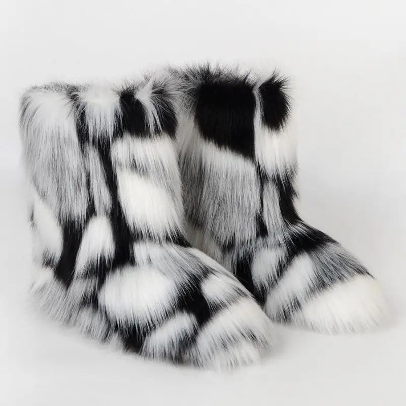 Furry Fur Boots