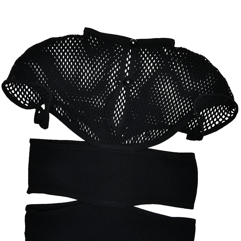 Laurie Mesh Romper