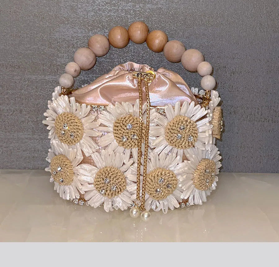 Daisy Bucket Handbag