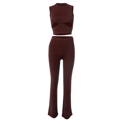 Janice Flared Pants Set