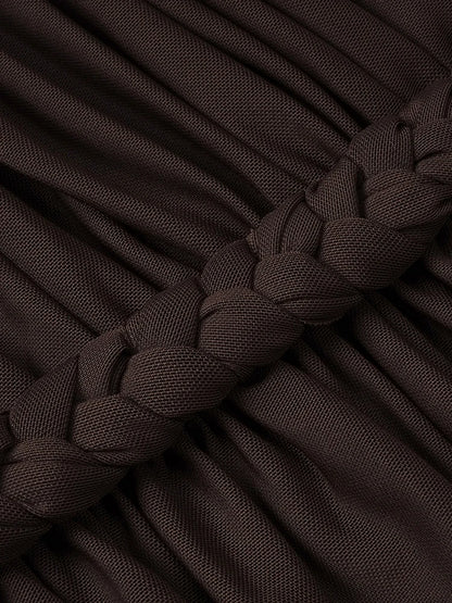 Maria Ruched Maxi Dress
