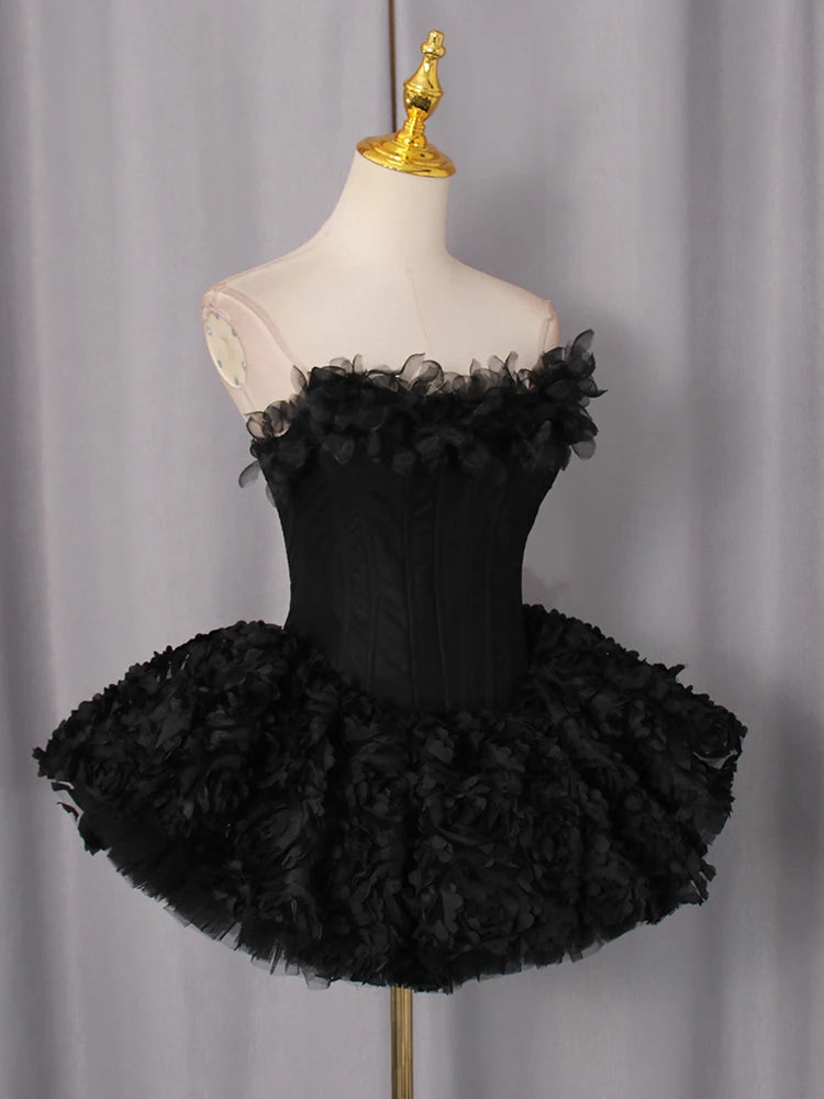 Princessa Floral Vorset Mini Dress