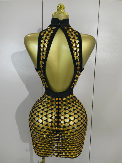 Autty Mesh Mini Dress