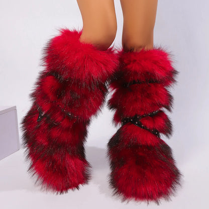 Plush Furry Boots