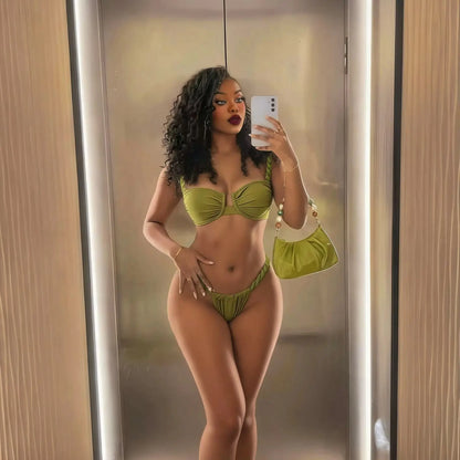 Sarana Bikini Skirt Set