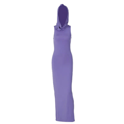 Hooded Maxi Dress
