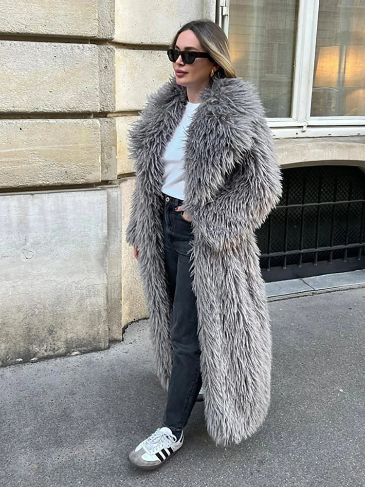 Keep Me Cozy Fur Coat