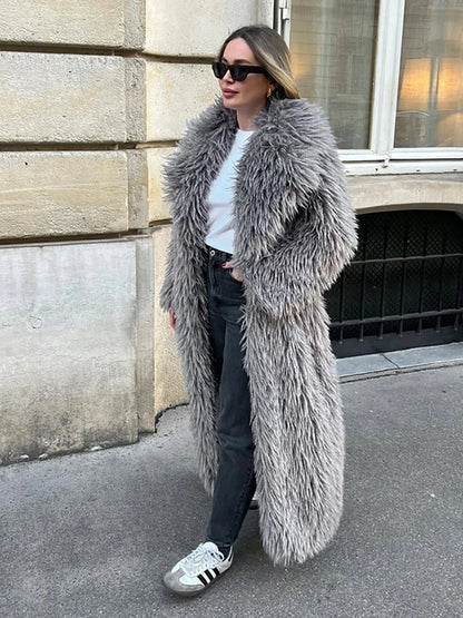 Keep Me Cozy Fur Coat