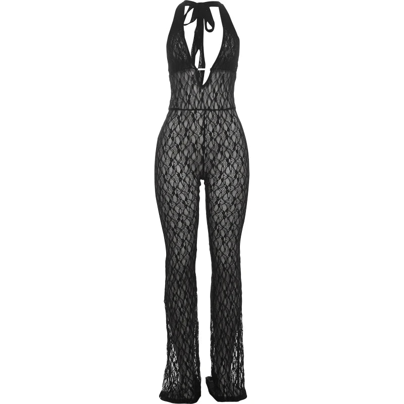 Ali Mesh Jumpsuit