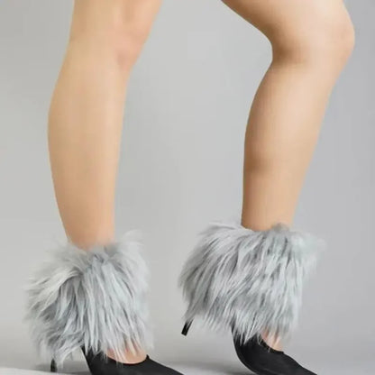 Fur Fuzzy Leg Warmer
