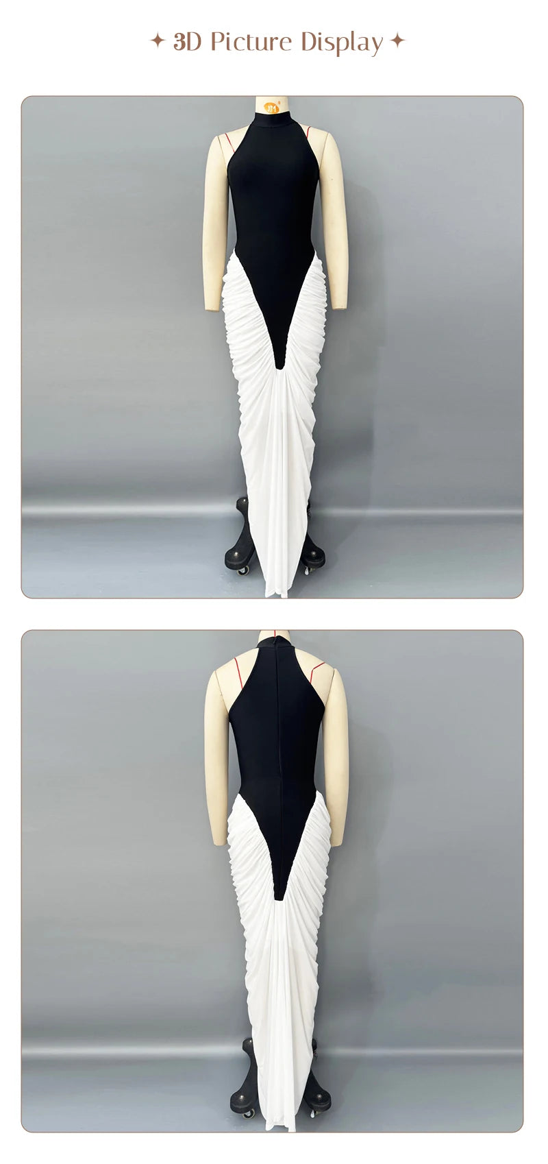 Lorie Ruched Bandage Maxi Dress