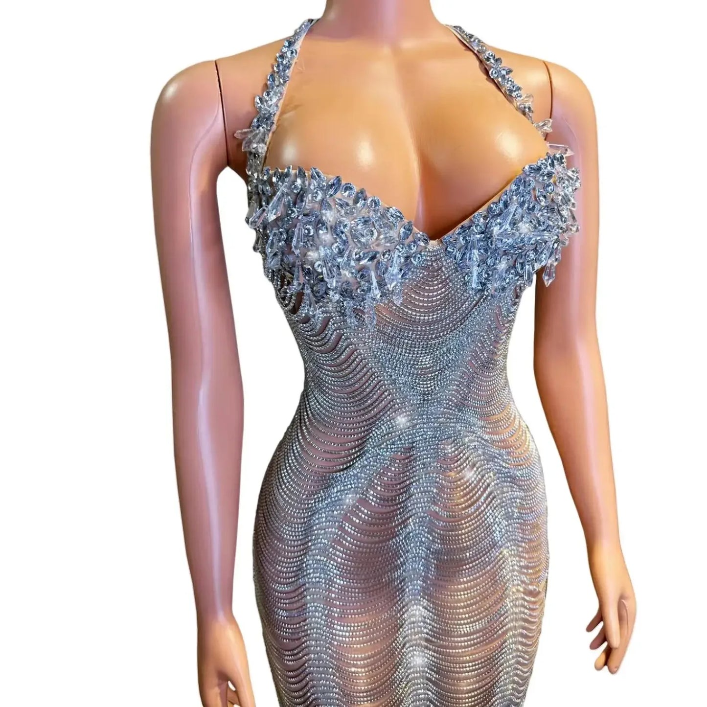 Suzann Luxury Diamond Dress