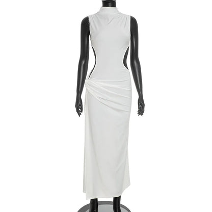 Robin Cutout Ruched Maxi Dress