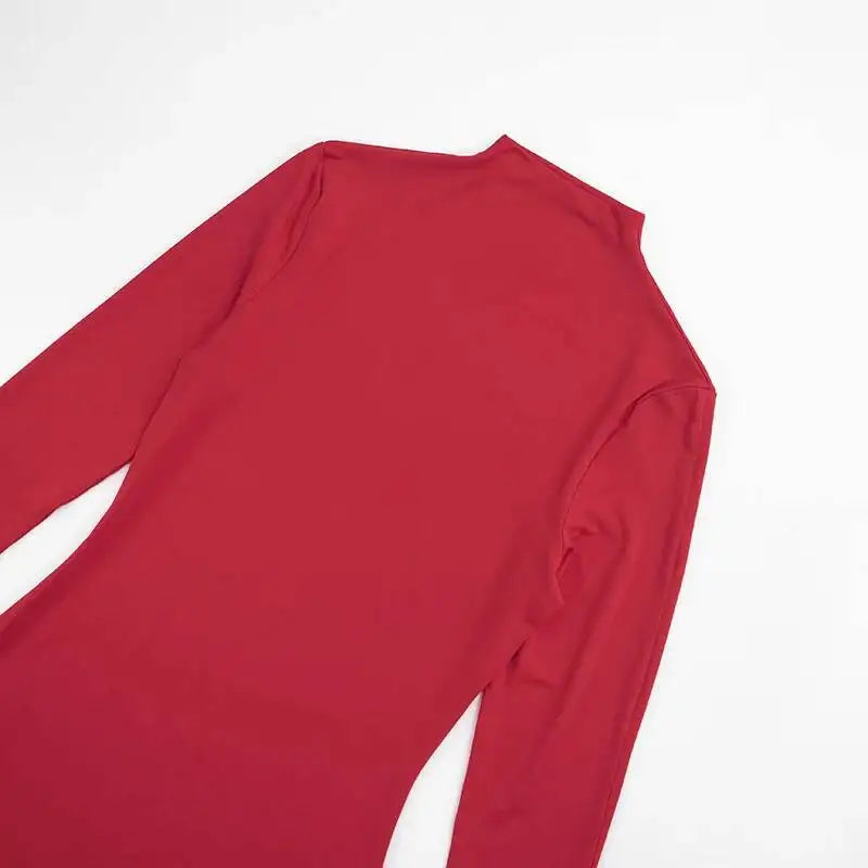 Linsey Turtleneck Maxi Dress