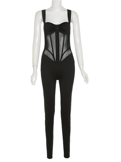 Renee Mesh Jumpsuit