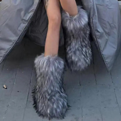 Furry Fur Boots