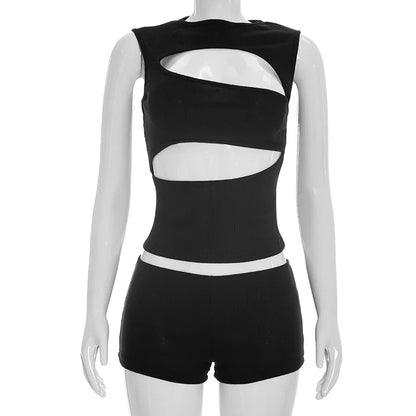 Mercilia Cropped Short Set