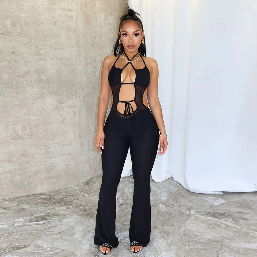 My Type Mesh Jumpsuit