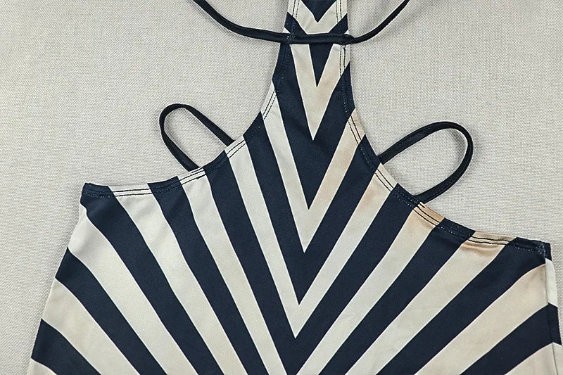 Zebra Print Cut Out Maxi Dress