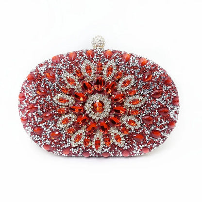 Luxury Crystal Clutch Bag