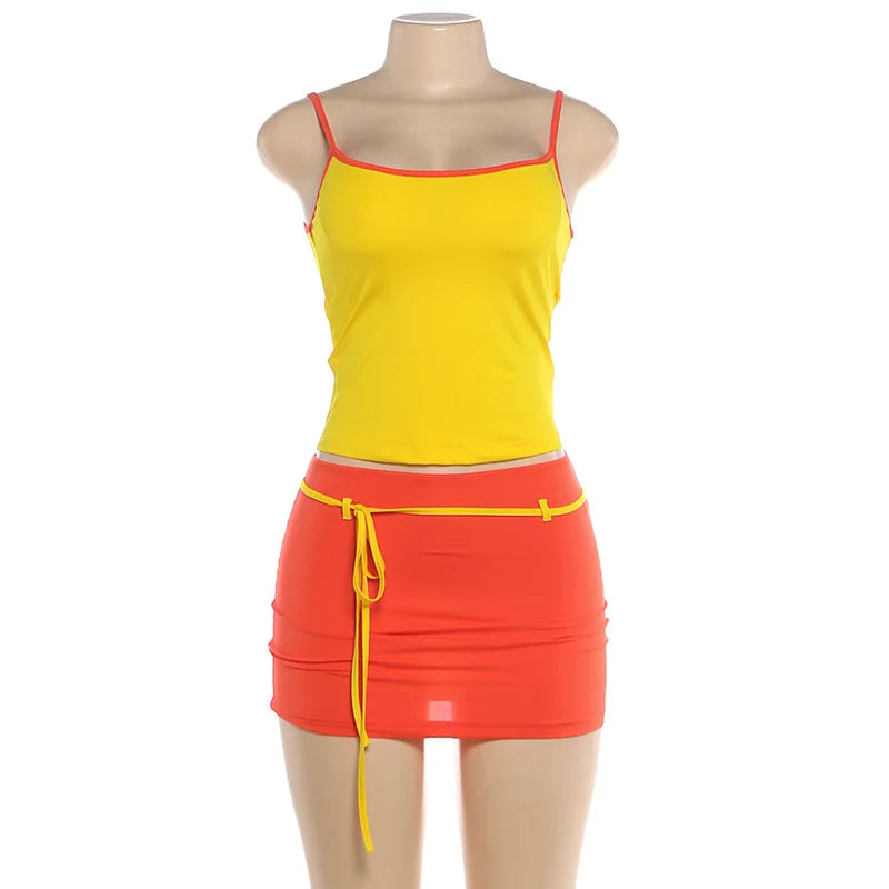 Tisha Mini Skirt Set