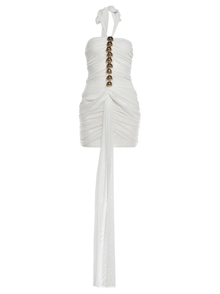 Mini-robe en maille Aylee