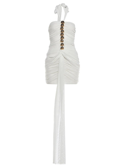 Mini-robe en maille Aylee