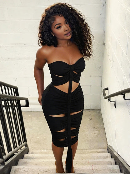 Charlotte Ruched Dress