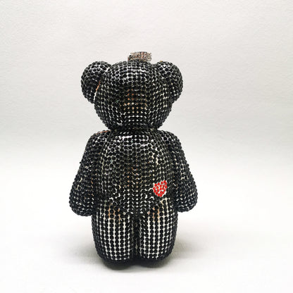 Mini Bear Diamond Clutch Bag