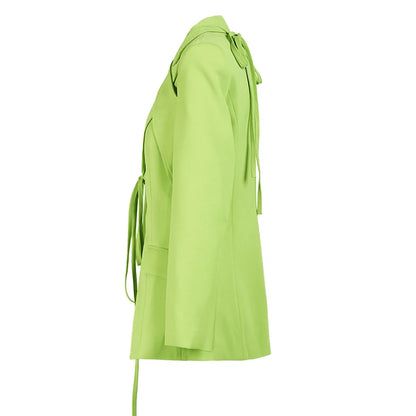 Malika Lace-up Blazer