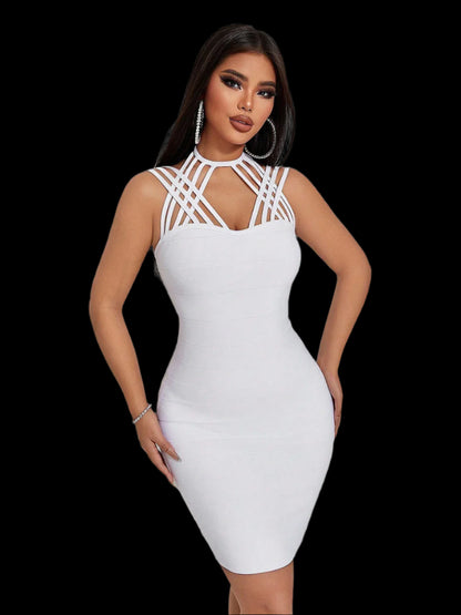 Glady Bandage Mini Dress