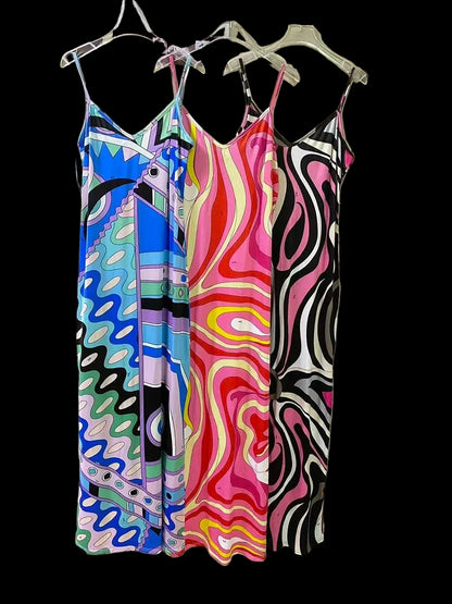 Vintage Satin Maxi Dress