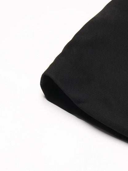 Notched Collar Belt Temperament Blazer