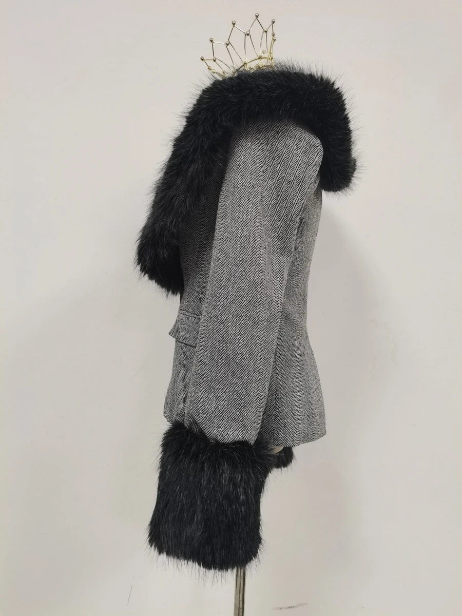 Margarete Fur Blazer