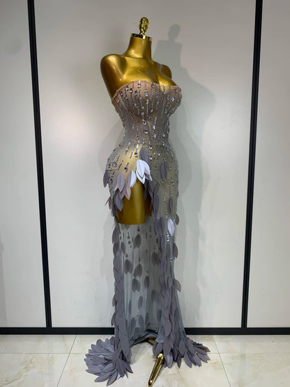 Adlyne Sequins Maxi Dress