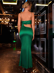 Jodie Elegant Bodycon Satin Dress