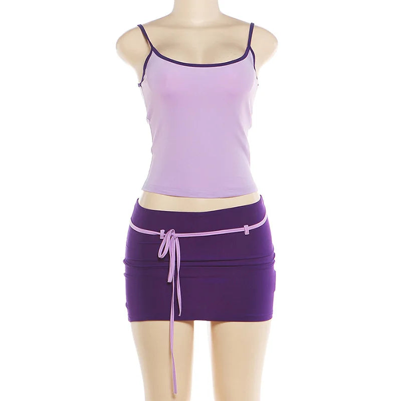 Tisha Mini Skirt Set