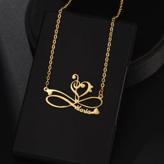 Infinity Personalized Name Necklace