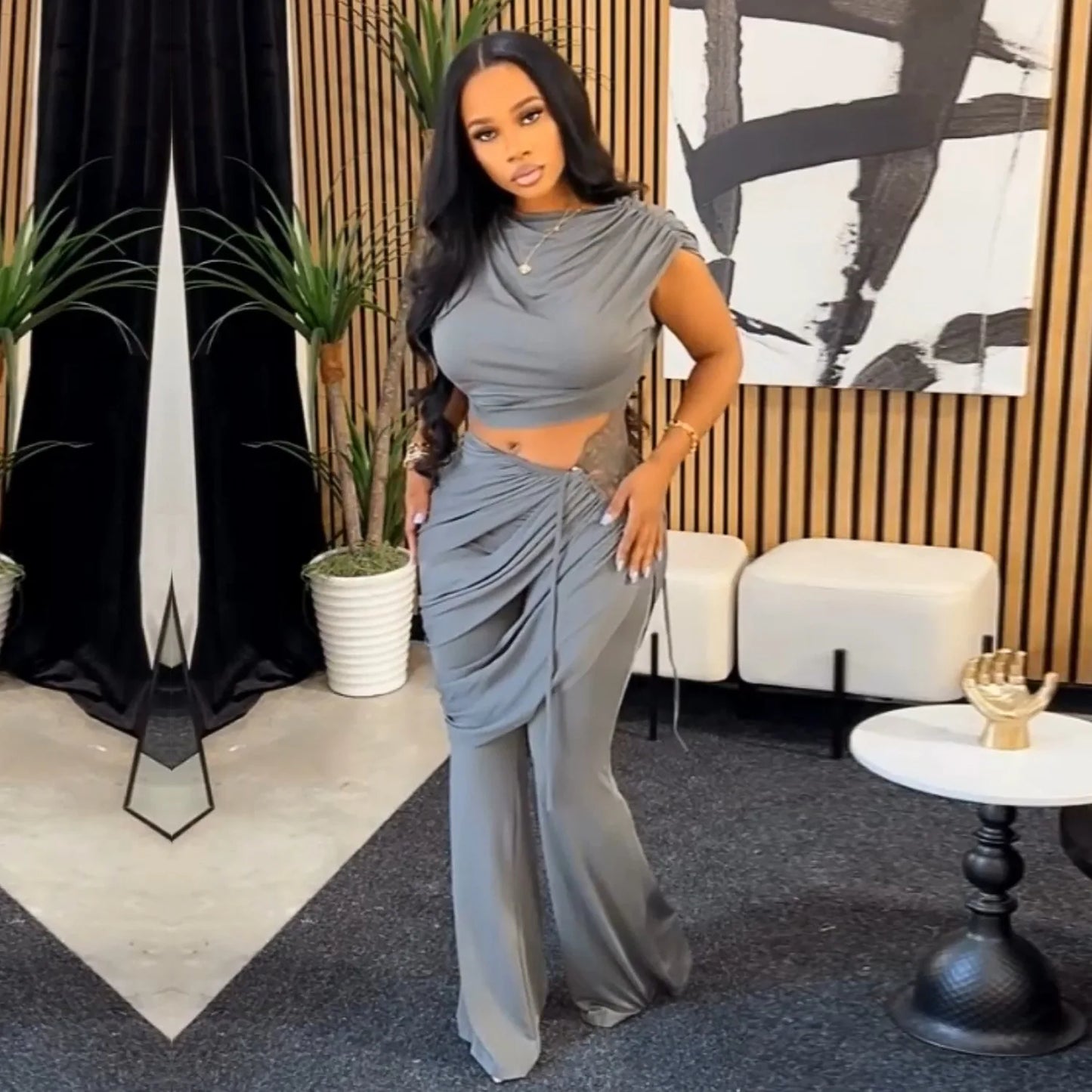 Sofie Flare Pants Set