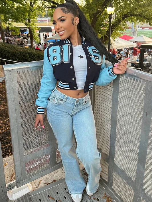 Autumn Leather Crop Jacket