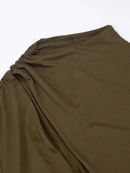 Anila Ruched Mini Dress