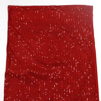Hooded Headscarf Sequined Maxi Dress