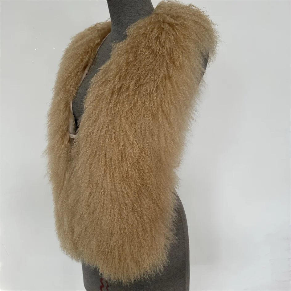 Fur Top Vest